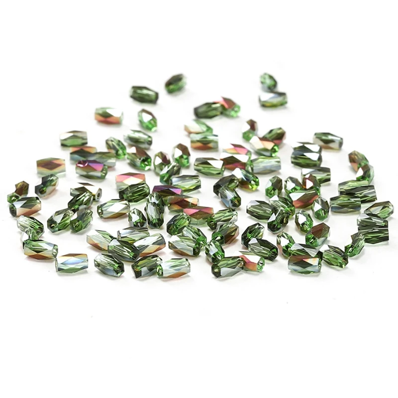 Grass Green Color AB 50pcs 2*4mm Cylinder Crystal Beads Austria Crystal 18 Cutting Faces Glass Beads for Beading Jewelry C-2
Grass Green Color AB 50pcs 2*4mm Cylinder Crystal Beads Austria Crystal 18 Cutting Faces Glass Beads for Beading Jewelry C-2