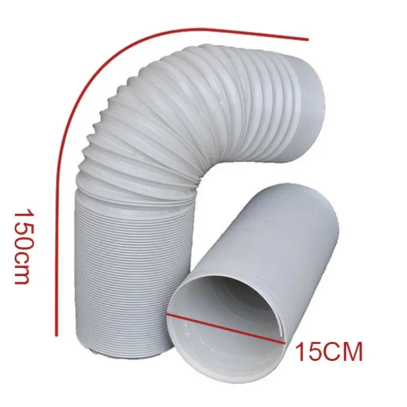 Portable Air Conditioner Hose, Universal Mobile Air Conditioning Exhaust Pipe Venting Duct Hose Extension Kit
Portable Air Conditioner Hose, Universal Mobile Air Conditioning Exhaust Pipe Venting Duct Hose Extension Kit