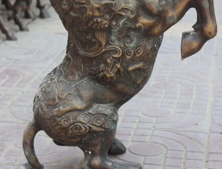 S00203 22" Chinese FengShui Folk Pure Bronze Corrida Cattle Oxen Ox Animal Statue Pair
S00203 22" Chinese FengShui Folk Pure Bronze Corrida Cattle Oxen Ox Animal Statue Pair