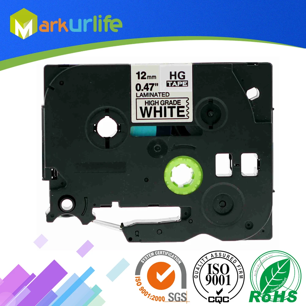 1 PCS/Lot Laminated tape Compatible for Brother HGe-231 HGe231 High Grade Labeling Tape P-Touch Label Maker Black on White12mm
1 PCS/Lot Laminated tape Compatible for Brother HGe-231 HGe231 High Grade Labeling Tape P-Touch Label Maker Black on White12mm