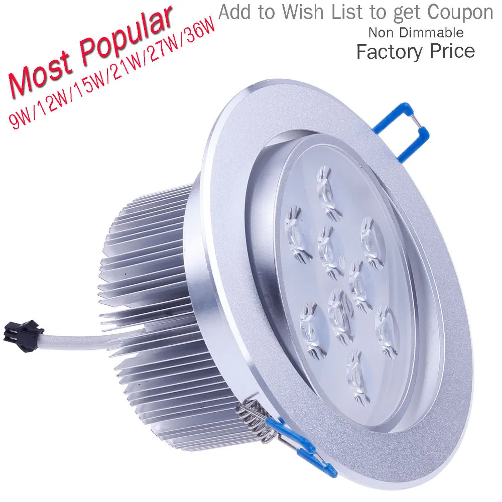 LED Ceiling Downlight Non Dimmable LED Downlight Aluminium LED Ceiling Lamp Foyer Cabinet Indoor Down Lights LED 9W 12W 15W
LED Ceiling Downlight Non Dimmable LED Downlight Aluminium LED Ceiling Lamp Foyer Cabinet Indoor Down Lights LED 9W 12W 15W