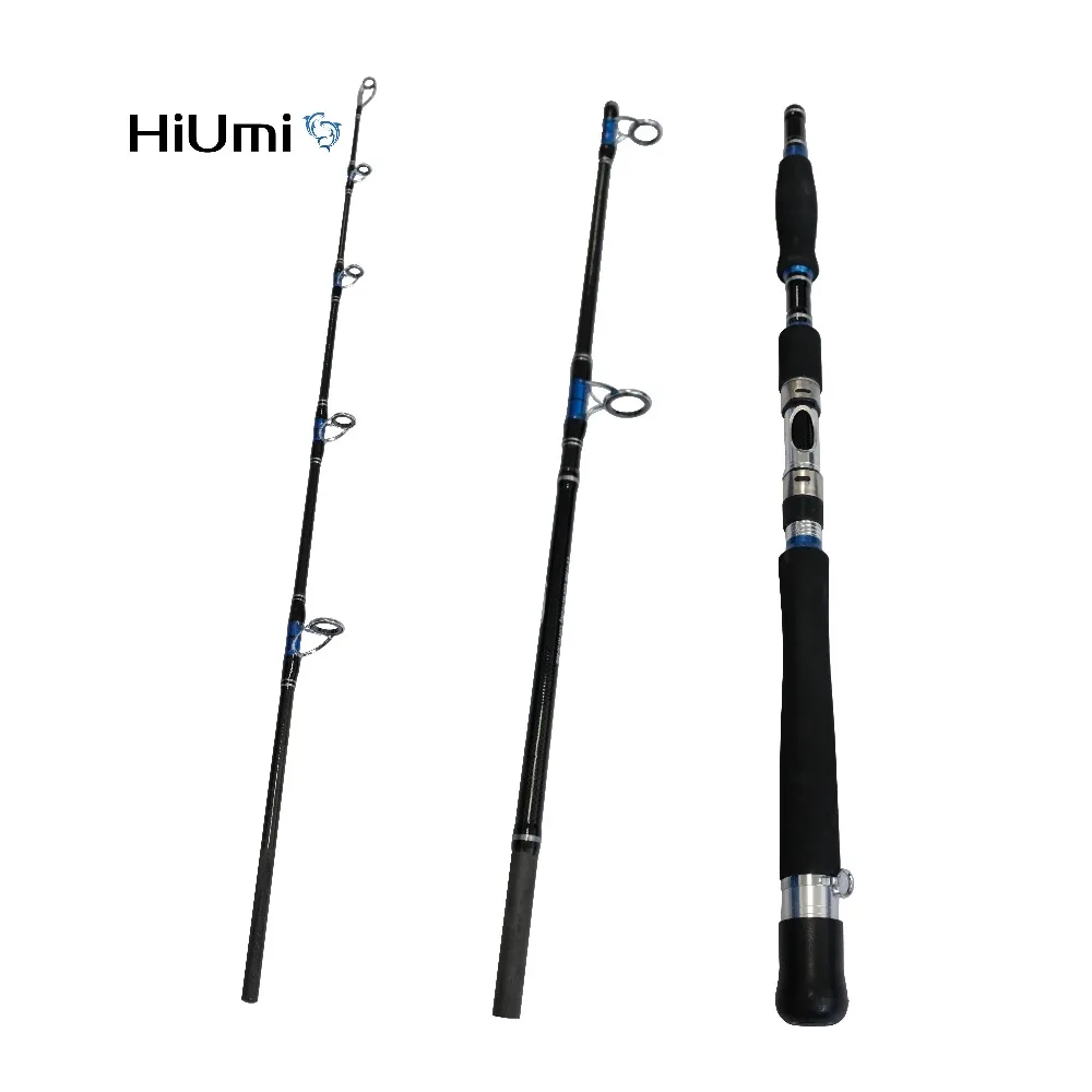 HiUmi 3 Sections 30-50lb Heavy Jigging Rod Deep Sea Spinning Fishing Rod Saltwater Traveling Boat Fishing Rod
HiUmi 3 Sections 30-50lb Heavy Jigging Rod Deep Sea Spinning Fishing Rod Saltwater Traveling Boat Fishing Rod