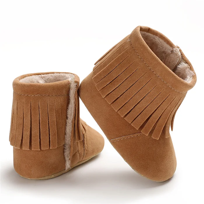 Fashion Baby Girls Boot Newborn Winter Warm Leather Tassel Boots Toddler Infant Soft Sole Shoes Baby Shoes 0-18M
Fashion Baby Girls Boot Newborn Winter Warm Leather Tassel Boots Toddler Infant Soft Sole Shoes Baby Shoes 0-18M