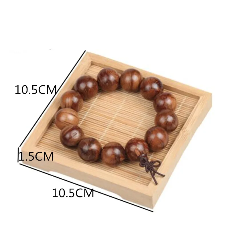 1PC Bamboo And Wood Fashion Jewelry Rack Hand String Display Square Shape Tray 10.5x10.5x1.5CM QLY9698
1PC Bamboo And Wood Fashion Jewelry Rack Hand String Display Square Shape Tray 10.5x10.5x1.5CM QLY9698
