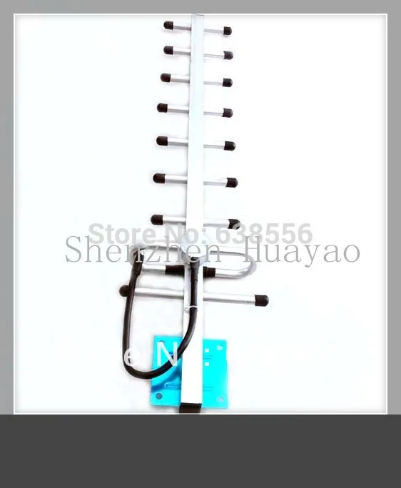 Заводская цена! GSM наружная антенна yagi 900/1800MHZ CDMA 9 сегментов 13dbi с кабелем 3 м |