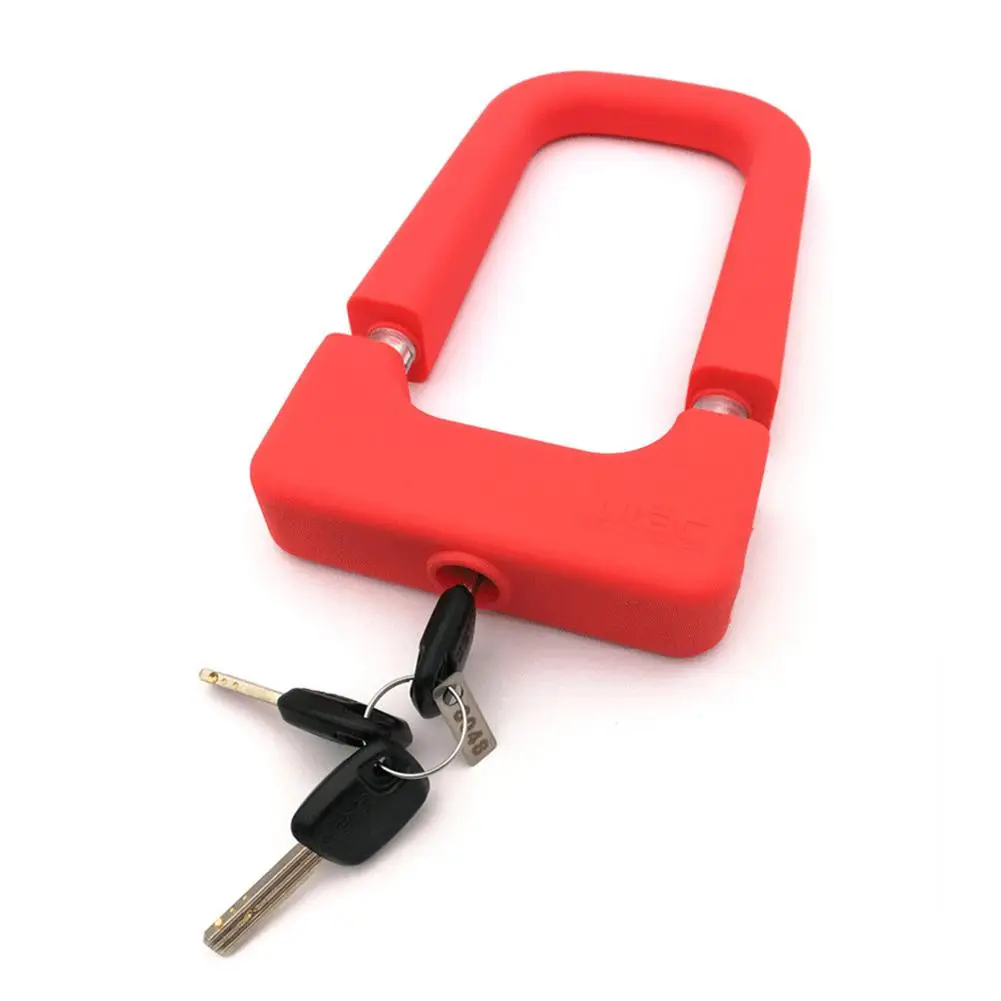 Universal Bicycle Anti Theft Silicone U-Lock Mountain Bike Lock Aluminum Waterproof Anti-Collision Portable Car Lock Accessories
Universal Bicycle Anti Theft Silicone U-Lock Mountain Bike Lock Aluminum Waterproof Anti-Collision Portable Car Lock Accessories