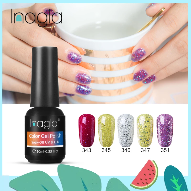 Inagla 10ml Gelpolish Classic Gel Nail Polish Nail Art Design Manicure Soak Off UV & LED Lamp Hybrid Top Base Coat Enamel
Inagla 10ml Gelpolish Classic Gel Nail Polish Nail Art Design Manicure Soak Off UV & LED Lamp Hybrid Top Base Coat Enamel