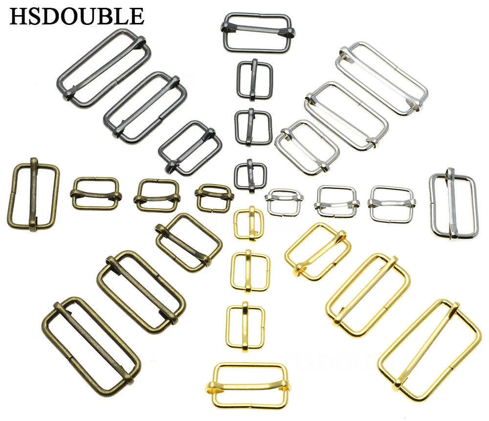 1000pcs/pack Metal Slides Tri-Glides Wire-Formed Roller Pin Buckles Strap Slider Adjuster Buckles
1000pcs/pack Metal Slides Tri-Glides Wire-Formed Roller Pin Buckles Strap Slider Adjuster Buckles