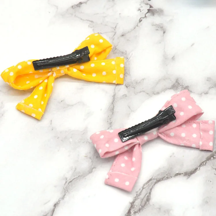 10Pcs ins Fashion Cute Polka Dot Bowtie Hairpins Solid Bowknot Hair Clips Barrettes Princess Headwear Boutique Hair Accessories
10Pcs ins Fashion Cute Polka Dot Bowtie Hairpins Solid Bowknot Hair Clips Barrettes Princess Headwear Boutique Hair Accessories