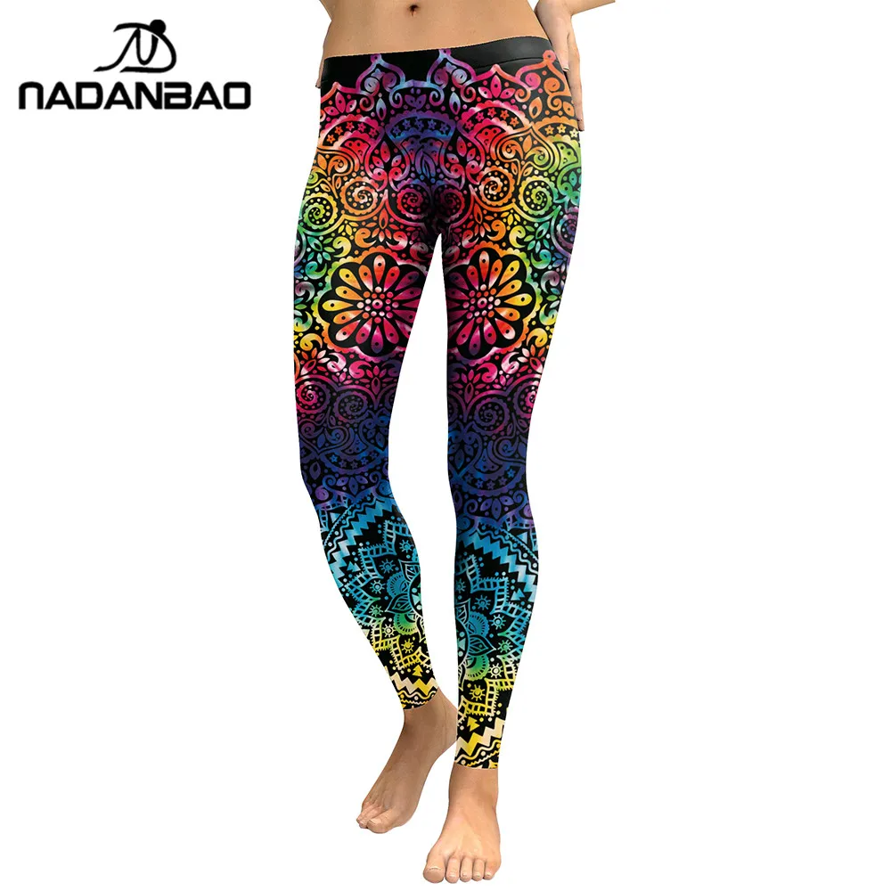 NADANBAO New Arrival Leggings Women Mandala Flower 3D Printing Gradient Legging Fitness Leggins High Waist Trousers Pants
NADANBAO New Arrival Leggings Women Mandala Flower 3D Printing Gradient Legging Fitness Leggins High Waist Trousers Pants