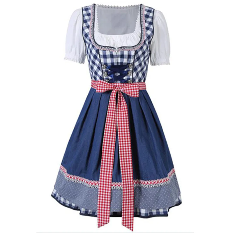 Women Oktoberfest October Maid Skirt Dress Maid Skirt Apron Costume German Wench Beer Girls Banquet Activities Fancy Dress
Women Oktoberfest October Maid Skirt Dress Maid Skirt Apron Costume German Wench Beer Girls Banquet Activities Fancy Dress