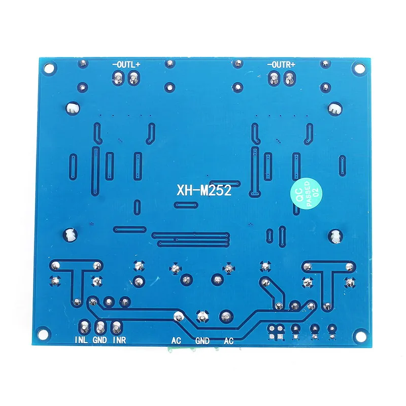 High Power Digital Amplifier Module AC 24V Stereo TDA8954TH Dual Chip 2x420W XH-M252 Digital Power Amplifier Board
High Power Digital Amplifier Module AC 24V Stereo TDA8954TH Dual Chip 2x420W XH-M252 Digital Power Amplifier Board