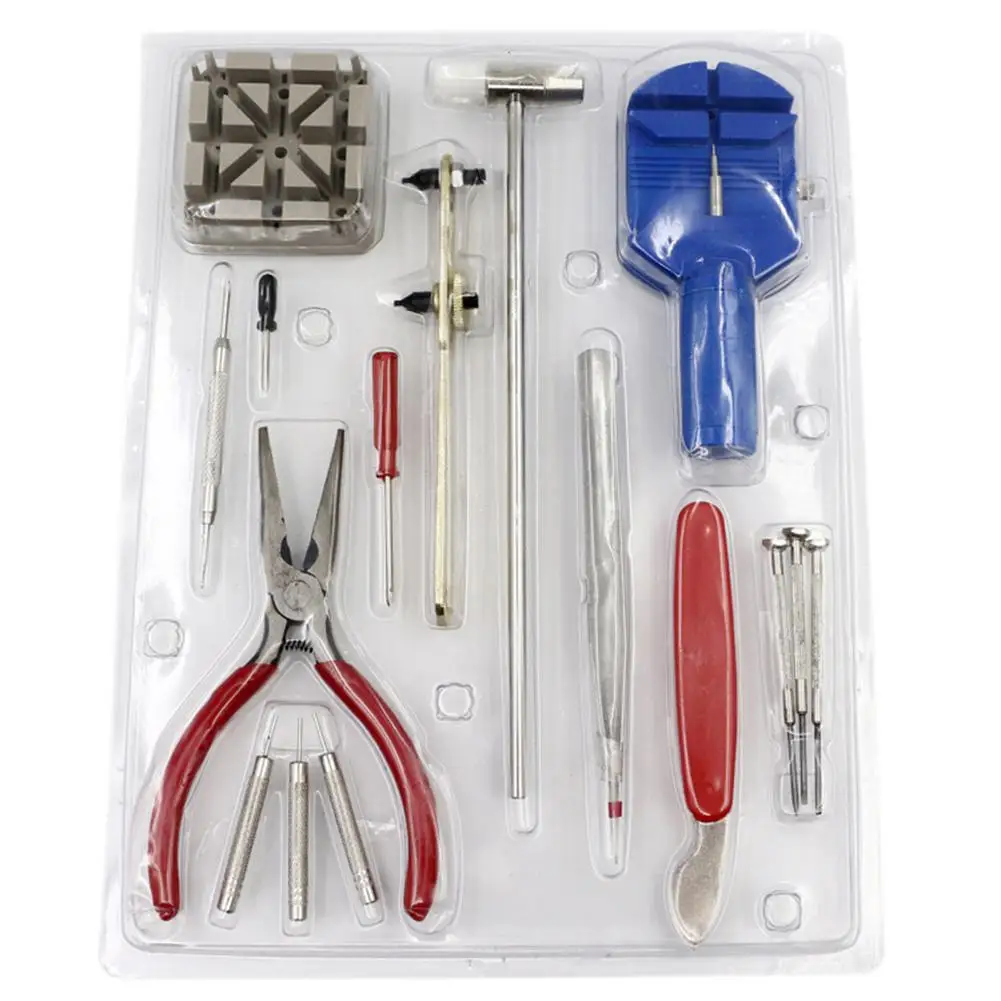 LinTimes 16pcs Watch Strap Removal Tool Set Watch Repair Disassemble Instruments
LinTimes 16pcs Watch Strap Removal Tool Set Watch Repair Disassemble Instruments