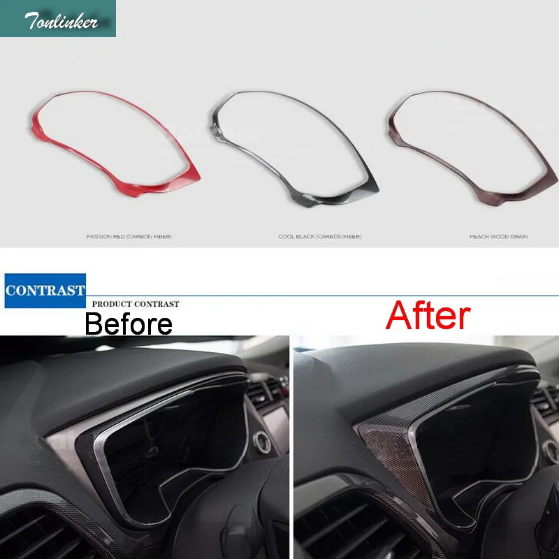 Tonlinker 1 PCS DIY Car Styling Carbon Fiber Three Color The Dashboard Cover Case Stickers for Ford MENDEO 2013-14 Accessories
Tonlinker 1 PCS DIY Car Styling Carbon Fiber Three Color The Dashboard Cover Case Stickers for Ford MENDEO 2013-14 Accessories
