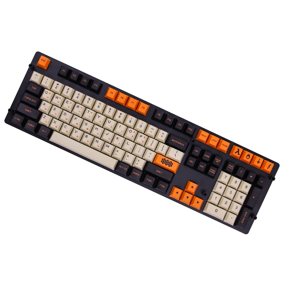 MP PBT Dye-Sublimated Keycap English/Korean Version Big Carbon 169/124 Key Cherry Profile Keycap for Mechanical Keyboard
MP PBT Dye-Sublimated Keycap English/Korean Version Big Carbon 169/124 Key Cherry Profile Keycap for Mechanical Keyboard
