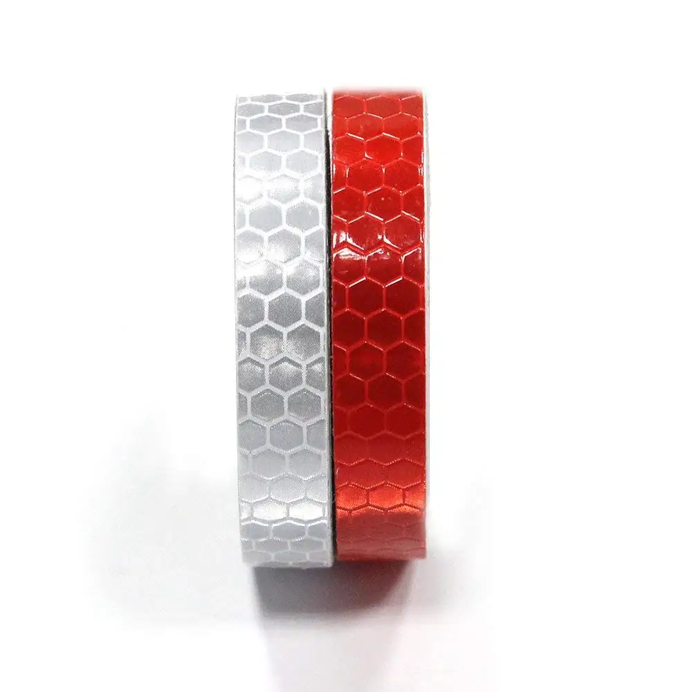 2Pcs Honeycomb Self-Adhesive Safety refelctive Warning Security Marking Reflector Tape Waterproof for car/Truck/Traffic 1cm*5m
2Pcs Honeycomb Self-Adhesive Safety refelctive Warning Security Marking Reflector Tape Waterproof for car/Truck/Traffic 1cm*5m