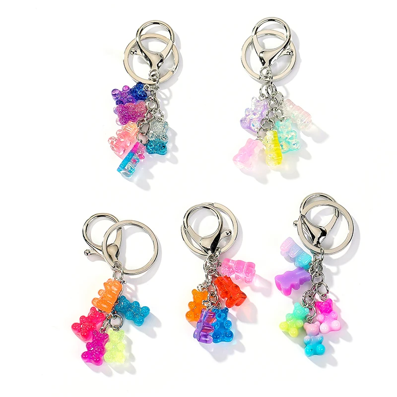 1PC Women Keychain Gummy Bear Handbag Keyring Flatback Resin Pendant Charms Colorful
1PC Women Keychain Gummy Bear Handbag Keyring Flatback Resin Pendant Charms Colorful