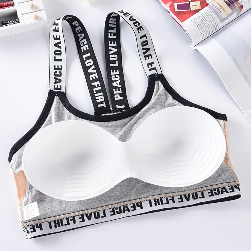 2019 Cotton Bra For Women Sexy Crop Tops Underwear Good Quality Fitness Padded Bra Vest Ladies Fashion Tank Top
2019 Cotton Bra For Women Sexy Crop Tops Underwear Good Quality Fitness Padded Bra Vest Ladies Fashion Tank Top
