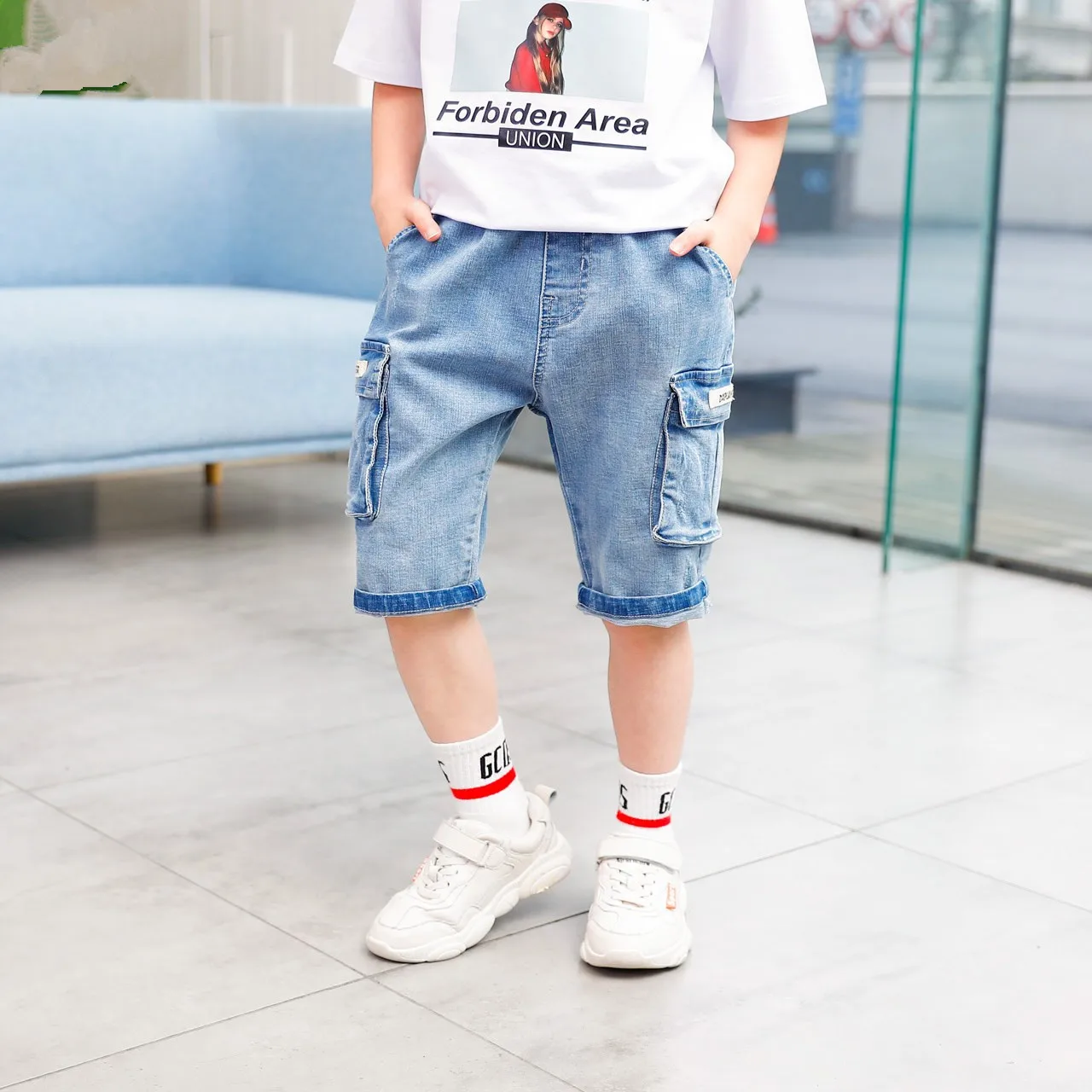 Baby Boy Shorts Summer 2019 Kids Boys Shorts Jeans Pants 3-14 Years Cowboy Baby Boy Cotton Thin Five-cent Trousers Denim Pants
Baby Boy Shorts Summer 2019 Kids Boys Shorts Jeans Pants 3-14 Years Cowboy Baby Boy Cotton Thin Five-cent Trousers Denim Pants