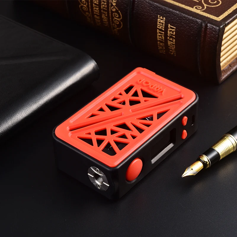 

Vapor Storm Safety Electronic Cigarette Subverter box mod Kit 200W VW TC Vaporizer atomizer Support Dual battery 90.2x55x27mm