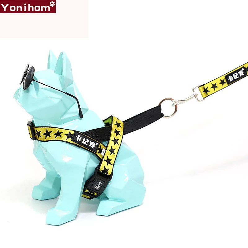 Fashion Dog Harness Easy On and Off Adjustable Medium Small Dogs Leash Running Harness for Dogs Small Vest Pet Dog Lead Leash
Fashion Dog Harness Easy On and Off Adjustable Medium Small Dogs Leash Running Harness for Dogs Small Vest Pet Dog Lead Leash