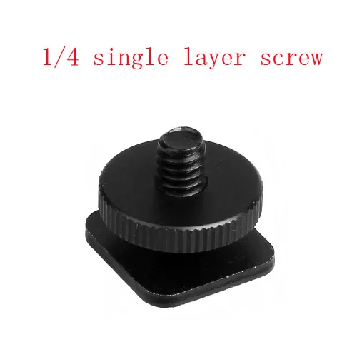 2pcs Adapter accessories Conversion Photography screw bolt 1/4 single layer screws Connect flash camera conversions bolts
2pcs Adapter accessories Conversion Photography screw bolt 1/4 single layer screws Connect flash camera conversions bolts
