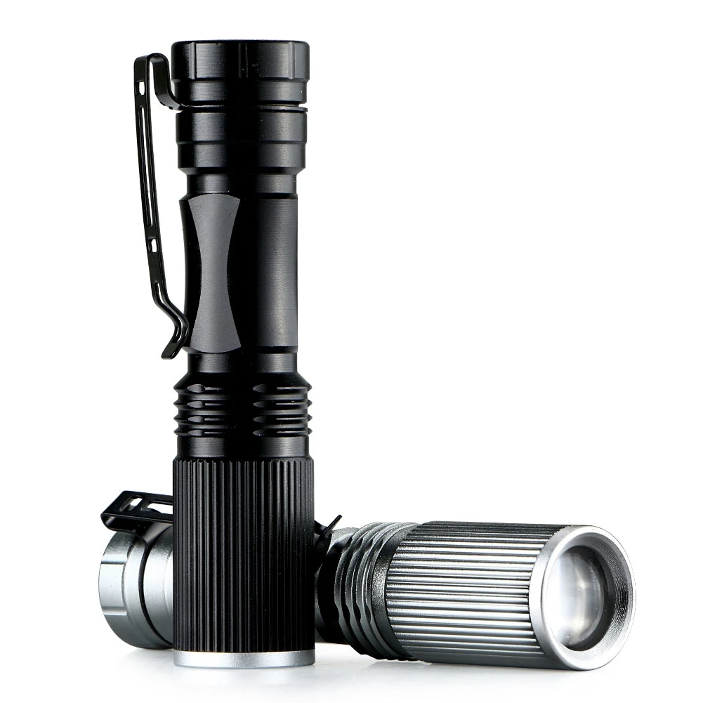 Zoomable Focus Mini LED Flashlight Torch 1000LM Flash Light Lamp Lanterna Outdoor Camping Fishing Emergency Lantern Light USE AA
Zoomable Focus Mini LED Flashlight Torch 1000LM Flash Light Lamp Lanterna Outdoor Camping Fishing Emergency Lantern Light USE AA