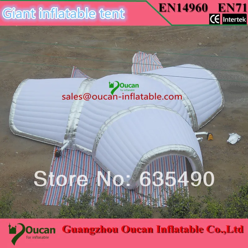 Giant inflatable tent for wedding or advertisement, inflatable event tent, party tent with blower and free shipping
Giant inflatable tent for wedding or advertisement, inflatable event tent, party tent with blower and free shipping