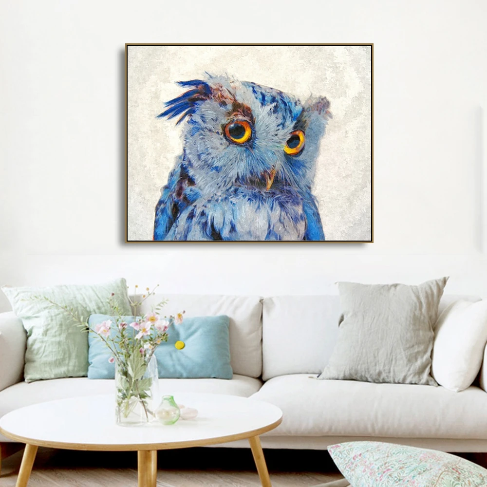 Watercolor Interesting Blue Owls Prints Home Decoration Wall Art Pictures Canvas Painting Calligraphy For Living Room Bedroom
Watercolor Interesting Blue Owls Prints Home Decoration Wall Art Pictures Canvas Painting Calligraphy For Living Room Bedroom
