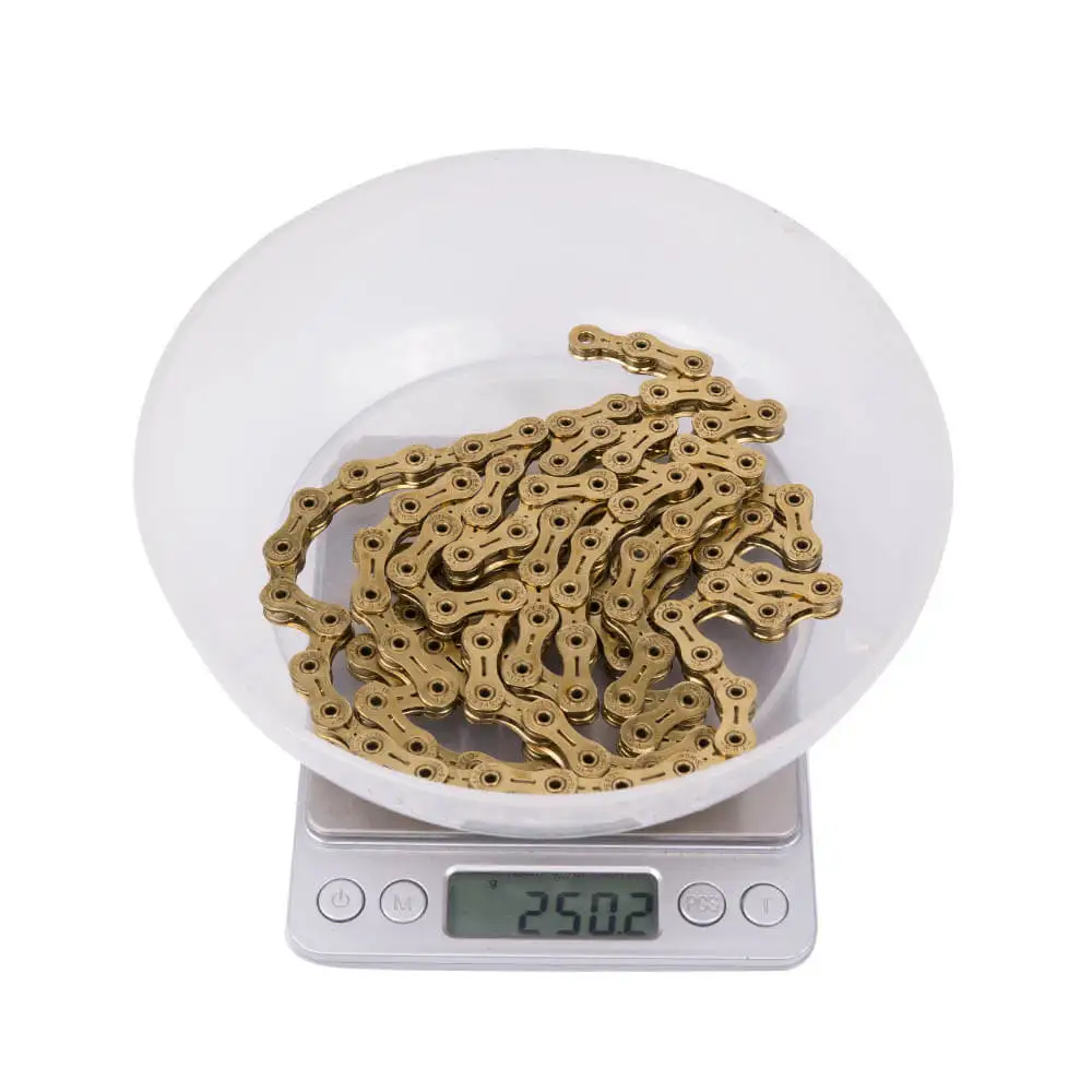 ZTTO MTB 11Speed SLR Golden Chain Mountain Bike Road Bicycle Ultralight Chain 116Link Durable Gold for Shimano SRAM System
ZTTO MTB 11Speed SLR Golden Chain Mountain Bike Road Bicycle Ultralight Chain 116Link Durable Gold for Shimano SRAM System