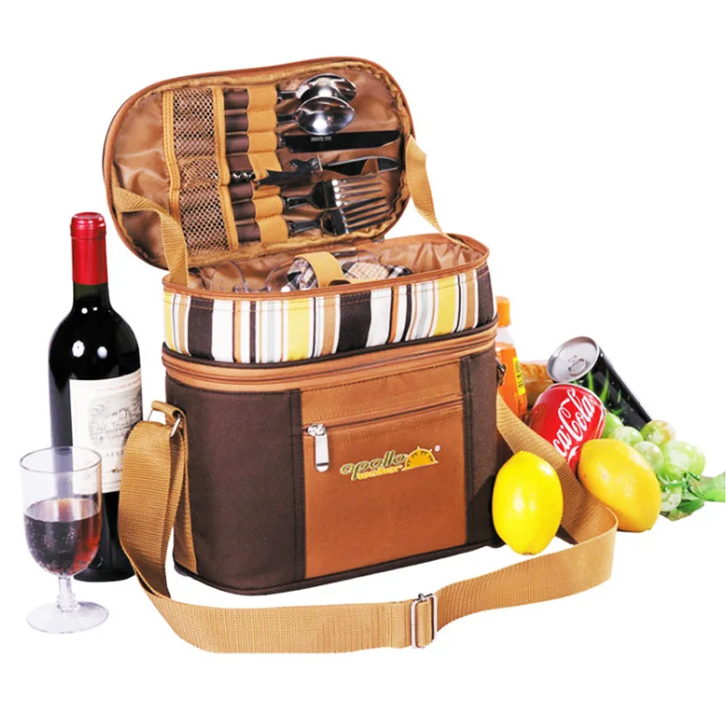 Portable cutlery refrigerator bag cubiertos camping picnic set bag multifunction cooler ice travel backpack outdoor
Portable cutlery refrigerator bag cubiertos camping picnic set bag multifunction cooler ice travel backpack outdoor