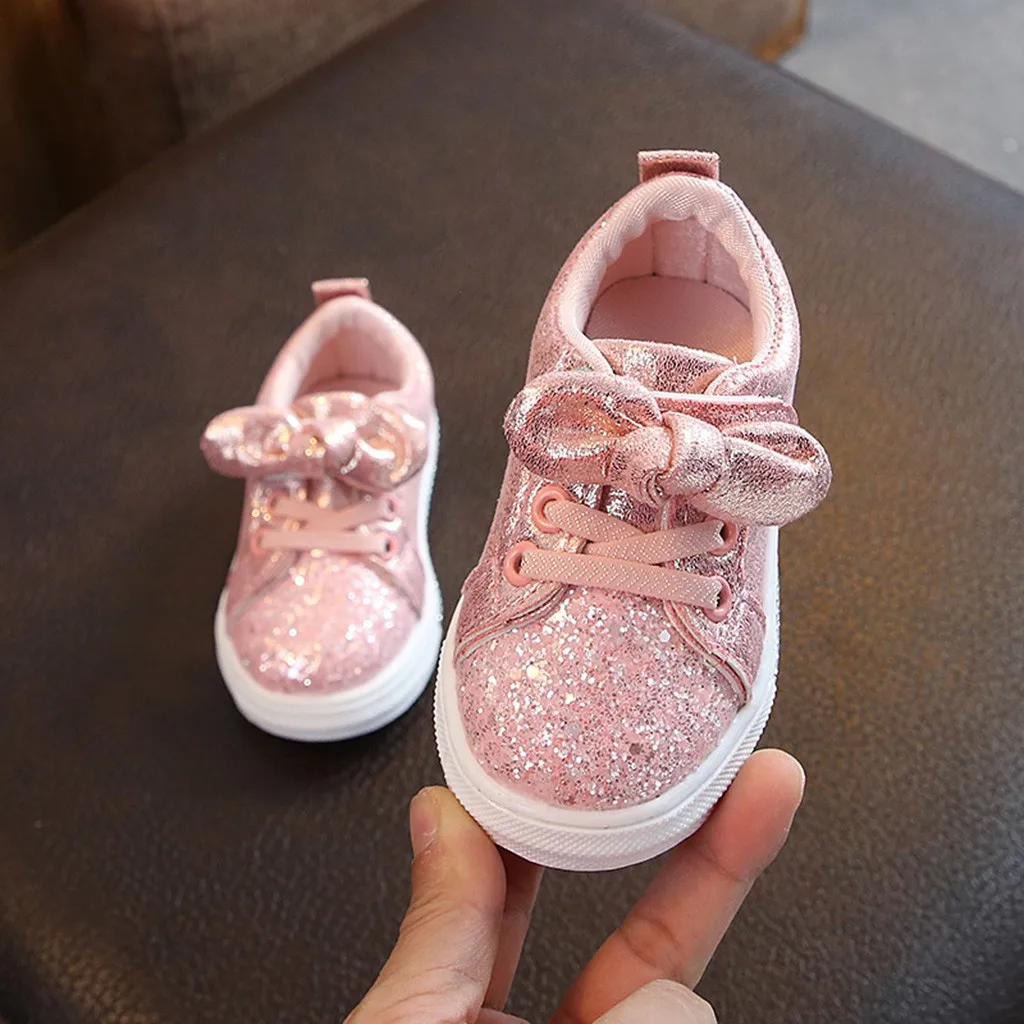 2019 Summer Brethable Children Baby Girls Boys Bling Sequins Bowknot Crystal Run Sport Sneakers Shoes
2019 Summer Brethable Children Baby Girls Boys Bling Sequins Bowknot Crystal Run Sport Sneakers Shoes