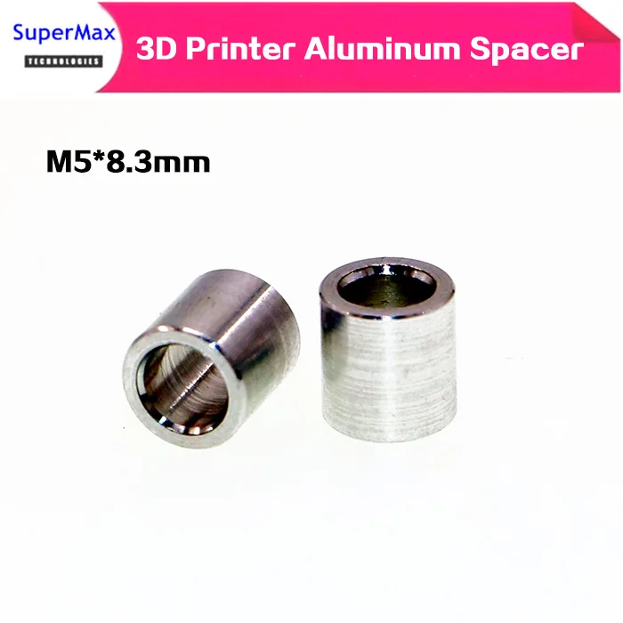 M5 * 8,3 мм, алюминиевые распорки для Creality CR-10 3D принтера, детали по оси Z, алюминиевая шайба, алюминиевое кольцо для изоляции втулки
M5 * 8,3 мм, алюминиевые распорки для Creality CR-10 3D принтера, детали по оси Z, алюминиевая шайба, алюминиевое кольцо для изоляции втулки