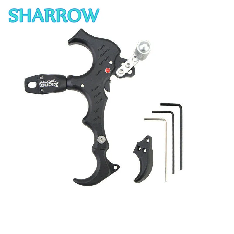 1Pc Archery Bow Release Aids 3 or 4 Finger Grip Thumb Caliper Trigger Automatic Right Left Hand For Compound Bow Accessories
1Pc Archery Bow Release Aids 3 or 4 Finger Grip Thumb Caliper Trigger Automatic Right Left Hand For Compound Bow Accessories
