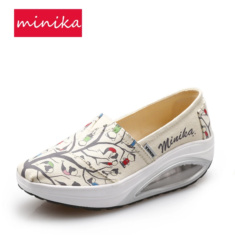 Canvas Women Toning Shoes Cushion Anti-slip Slimming Shoes Tree Printed Thick Soles Height Increasing Women Swing Shoes
Canvas Women Toning Shoes Cushion Anti-slip Slimming Shoes Tree Printed Thick Soles Height Increasing Women Swing Shoes