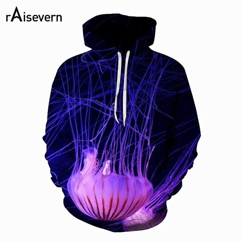 Raisevern Harajuku Colored Jellyfish 3D Print Hoodies Women Men Pocket Sweatshirts Outfits Tracksuits Pullovers Tops Dropship
Raisevern Harajuku Colored Jellyfish 3D Print Hoodies Women Men Pocket Sweatshirts Outfits Tracksuits Pullovers Tops Dropship