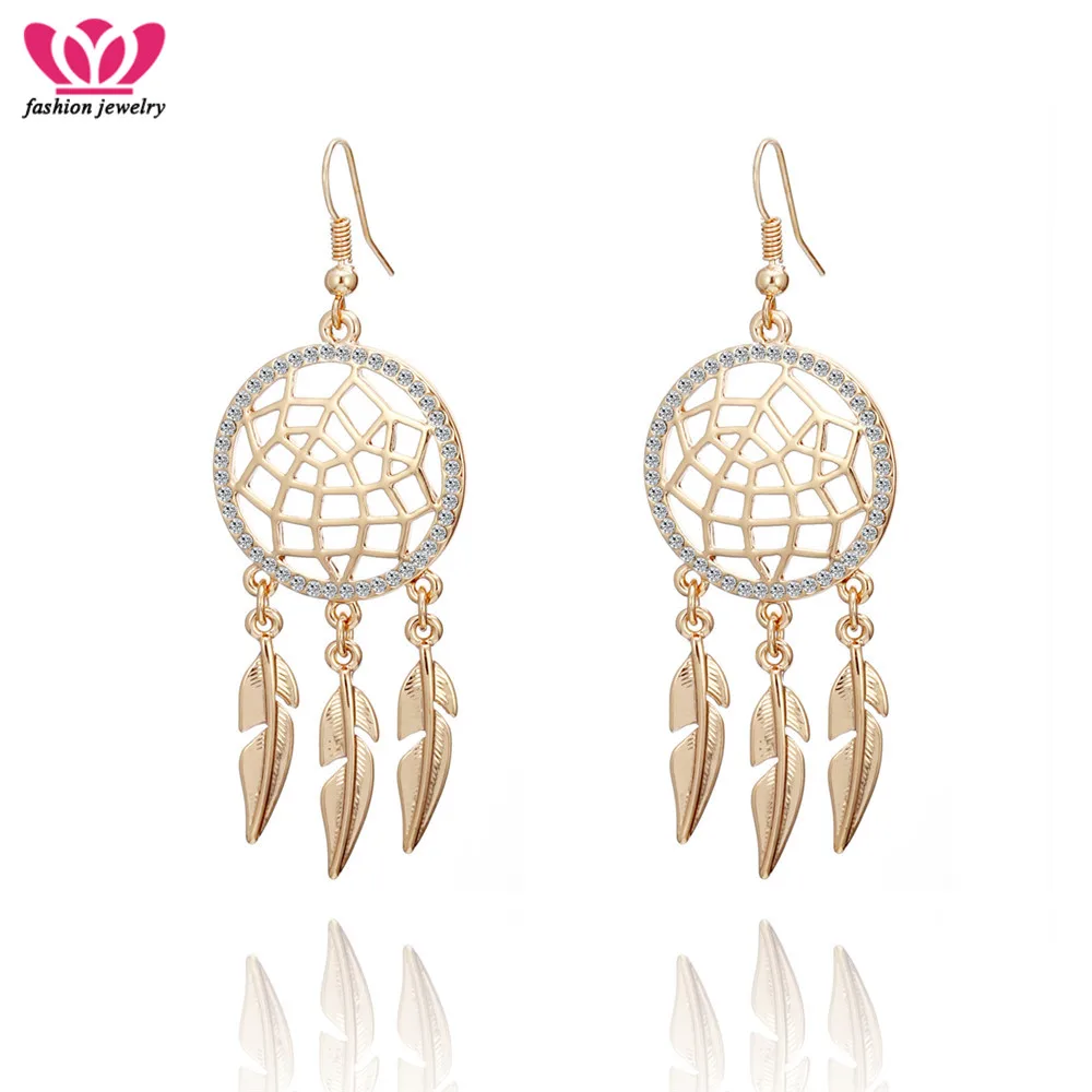 Crystal Round silvery Gold Dream Catcher Drop Earring Female Leaf Tassels Statement Jewelry Geometric Earrings For Women Jewelry
Crystal Round silvery Gold Dream Catcher Drop Earring Female Leaf Tassels Statement Jewelry Geometric Earrings For Women Jewelry