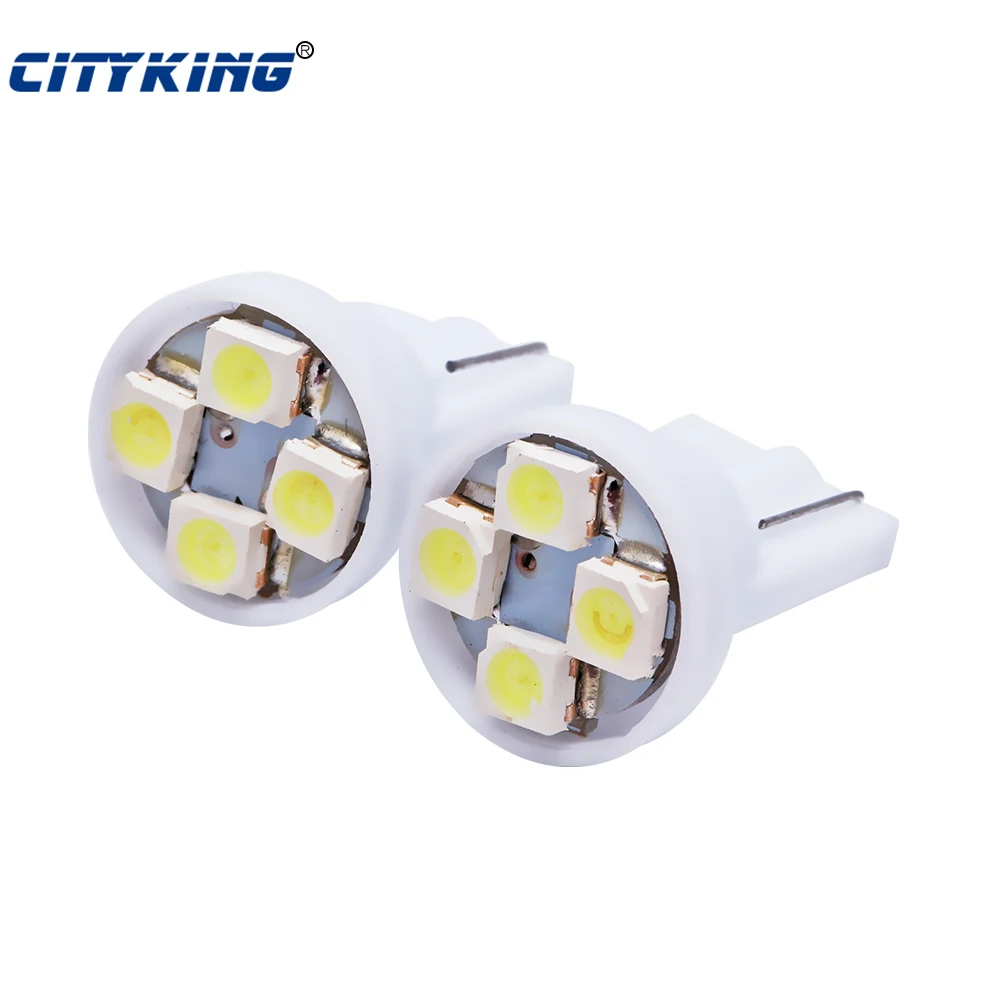1000pcs/LOT Car T10 led 4SMD w5w led 1210 3528 smd t10 4LED W5W 168 Wedge Door Instrument Side Bulb Lamp
1000pcs/LOT Car T10 led 4SMD w5w led 1210 3528 smd t10 4LED W5W 168 Wedge Door Instrument Side Bulb Lamp