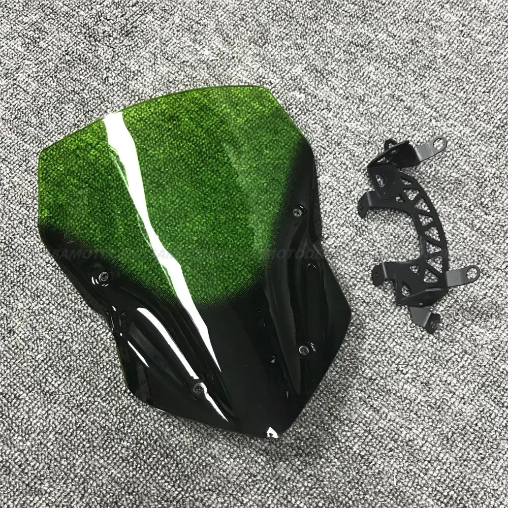 Ветровой экран для мотоцикла Kawasaki Z900 z900 2017 2018 с двойным пузырьком и