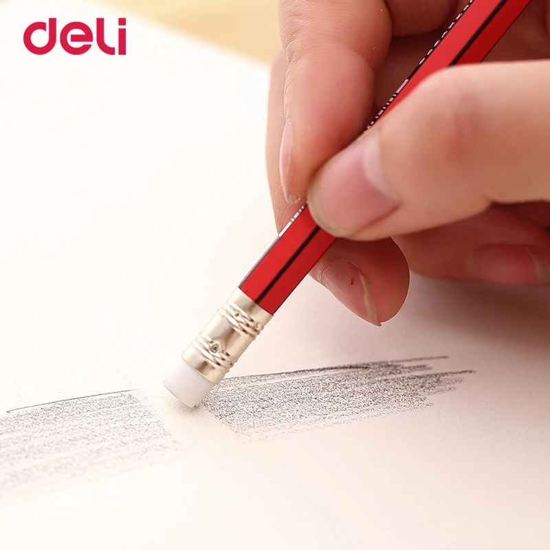 US. 7 Days Free Shipping Deli Advanced Writing Pencil Hexagonal Black-Red Bar Writing & Sketching Pencil with Rubber Head
US. 7 Days Free Shipping Deli Advanced Writing Pencil Hexagonal Black-Red Bar Writing & Sketching Pencil with Rubber Head