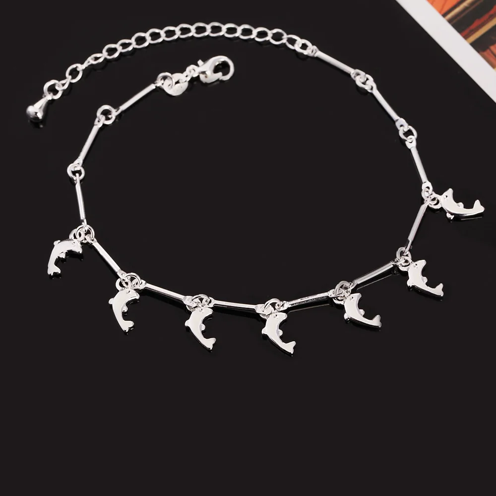 new arrive Beautiful silver bracelet noble dolphin lady chain fashion Wedding cute lady nice women bracelet jewelry ,LH019
new arrive Beautiful silver bracelet noble dolphin lady chain fashion Wedding cute lady nice women bracelet jewelry ,LH019