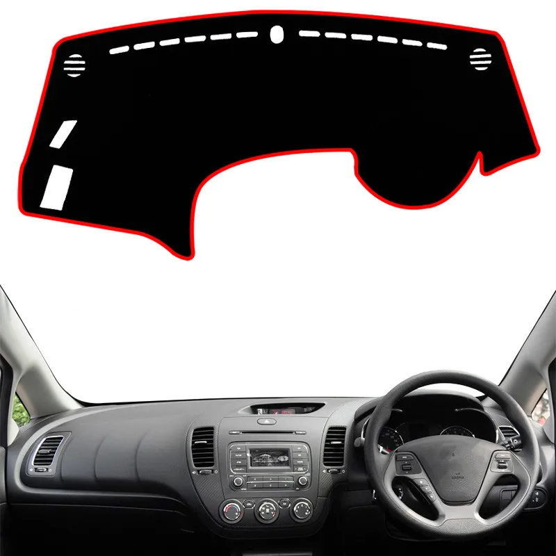 For Kia Cerato Forte K3 2013-2018 Car Dashboard Cover Pad Mat Dash Board Dashmat Sun Shade Instrument Protect Carpet Accessories
For Kia Cerato Forte K3 2013-2018 Car Dashboard Cover Pad Mat Dash Board Dashmat Sun Shade Instrument Protect Carpet Accessories