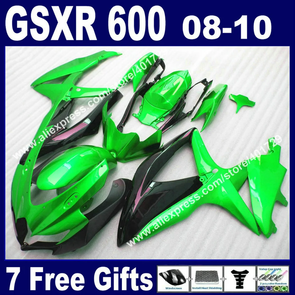 Brand new Fairings 2008 2009 2010 for SUZUKI GSXR 600 750 K8 black cyan 08 09 10 GSXR600 GSXR750 hot sale kit 7 gift UL52
Brand new Fairings 2008 2009 2010 for SUZUKI GSXR 600 750 K8 black cyan 08 09 10 GSXR600 GSXR750 hot sale kit 7 gift UL52