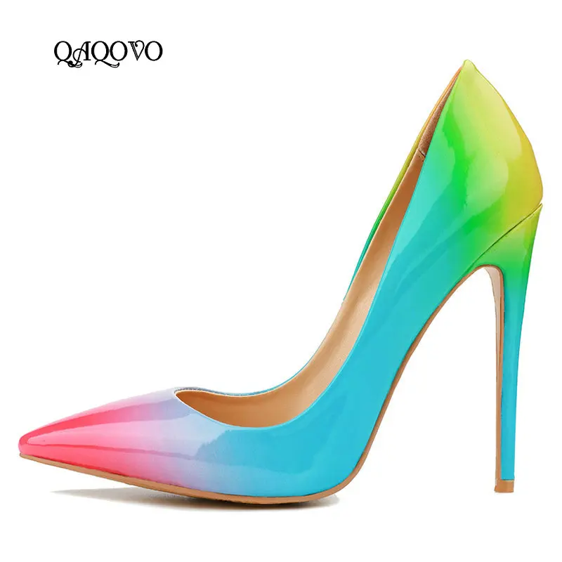 Sexy Women's High Heels Fashion Patent Leather Thin Heel Pumps Slip On Party Shoes Spring Autumn Shoes
Sexy Women's High Heels Fashion Patent Leather Thin Heel Pumps Slip On Party Shoes Spring Autumn Shoes