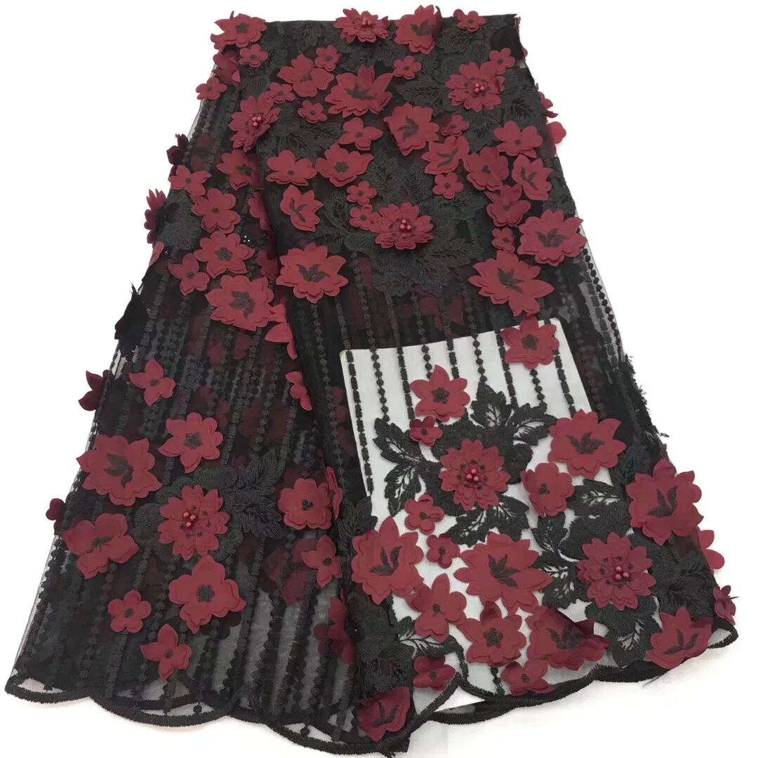 New Style 3D Lace Fabric With Beads For Wedding High Quality African Tulle Lace Fabric 2018 Guipure Nigerian Lace Fabric LCD909
New Style 3D Lace Fabric With Beads For Wedding High Quality African Tulle Lace Fabric 2018 Guipure Nigerian Lace Fabric LCD909