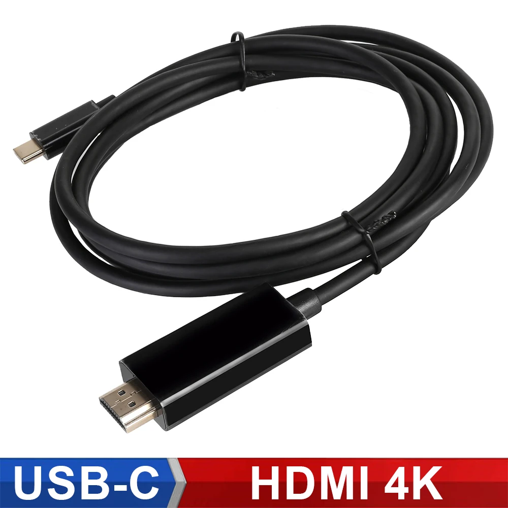 USB C на HDMI кабель Thunderbolt 3 Тип для MacBook samsung Galaxy S10/S9/S8 huawei Коврики 20/10 P20 Pro