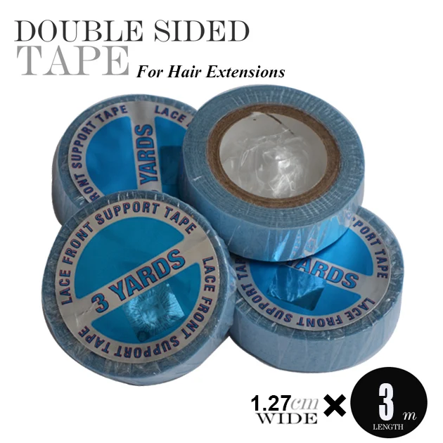 6pcs/Lot 3Yard Super Glue Tape For Hair Extensions Double Sided 3 Yards Blue Lace Front Support Tape/Glue Fast Shipping
6pcs/Lot 3Yard Super Glue Tape For Hair Extensions Double Sided 3 Yards Blue Lace Front Support Tape/Glue Fast Shipping