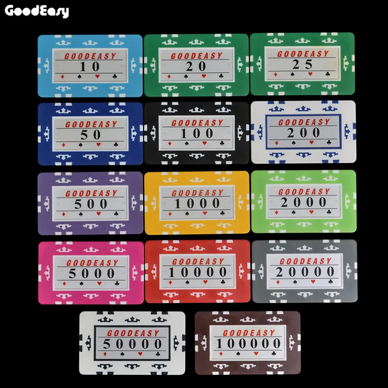 Texas Hold'em Crown Square Poker Chip Set Poker Metal Coins Black Jack Casino Club Accessories 25PCS/SET
Texas Hold'em Crown Square Poker Chip Set Poker Metal Coins Black Jack Casino Club Accessories 25PCS/SET