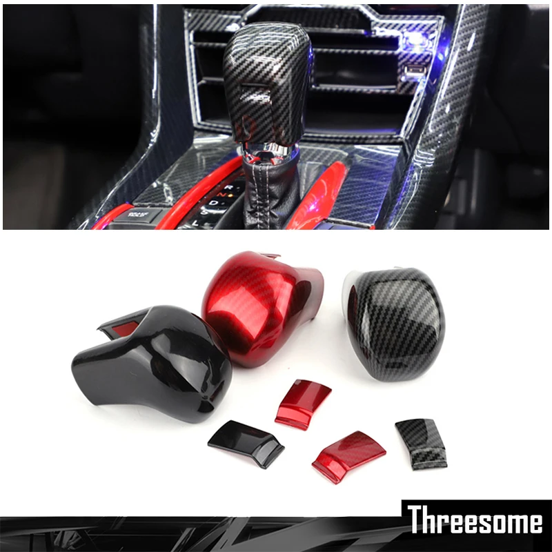 Car-styling ABS Carbon Fiber Interior Decoration Gear Shift Head Cover Sticker For Honda Civic 2016 2017 2018 2pcs/set
Car-styling ABS Carbon Fiber Interior Decoration Gear Shift Head Cover Sticker For Honda Civic 2016 2017 2018 2pcs/set