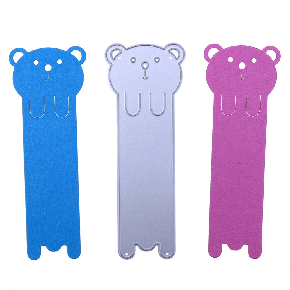 Cute Bear Bookmark Metal Cutting Dies Stencil for DIY Scrapbooking Photo Album Paper Cards Decorative Crafts Embossing Die Cuts
Cute Bear Bookmark Metal Cutting Dies Stencil for DIY Scrapbooking Photo Album Paper Cards Decorative Crafts Embossing Die Cuts